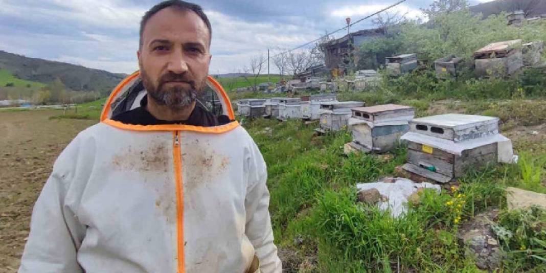 Dede mesleğini köyünde sürdürüyor! Kovan başına 15 kg bal hedefliyor 6